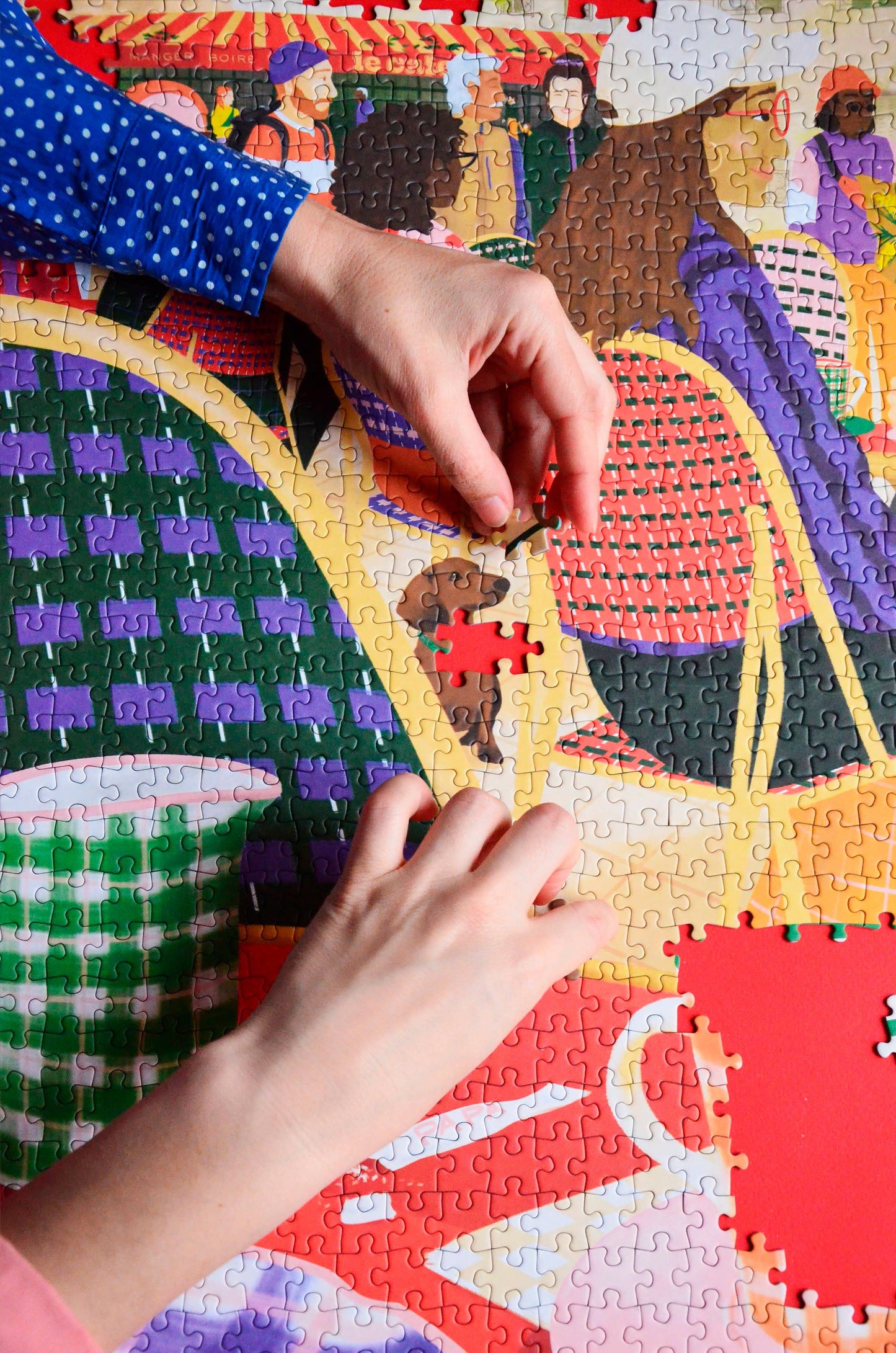 Jour Ferie - Regarder les gens puzzle 1000 pcs