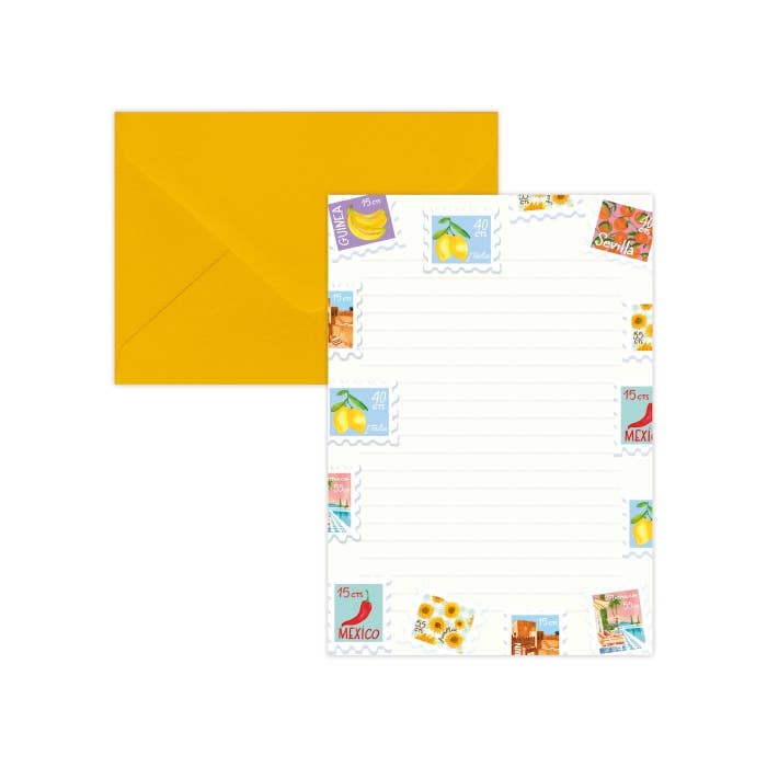 Quartier Libre Papier - Coffret de Papier à Lettre Write more Letters Quartier Libre