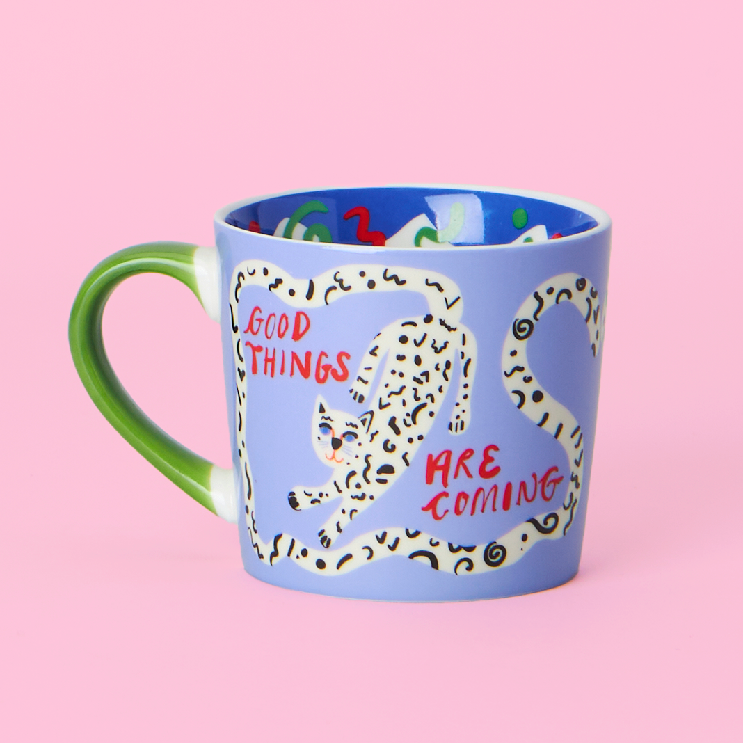 Eleanor Bowmer - Tasse « Good Things Are Coming »