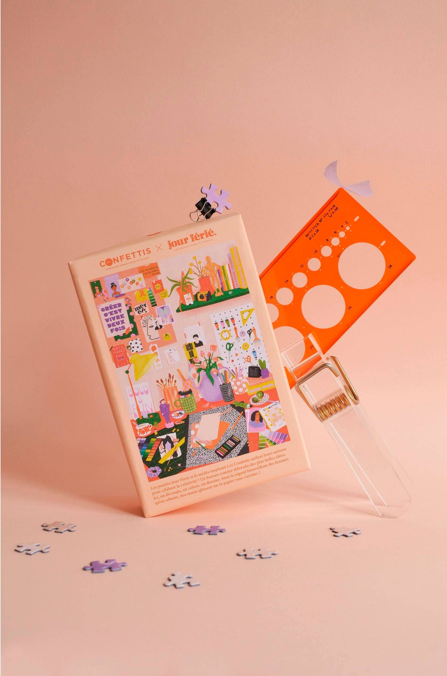 Jour Ferie - Du feutre sur les mains Puzzle 500 pcs