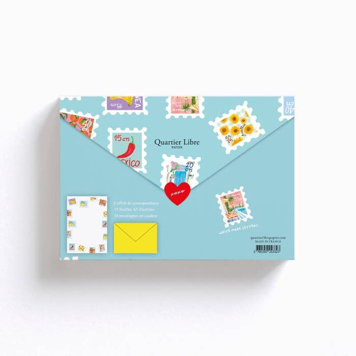 Quartier Libre Papier - Coffret de Papier à Lettre Write more Letters Quartier Libre