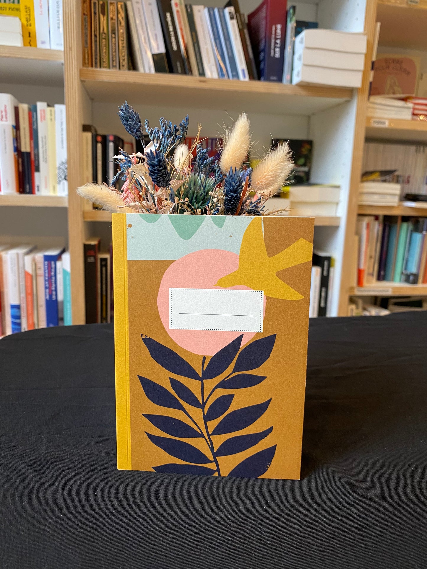 Cahier petit - Fleurs oiseaux