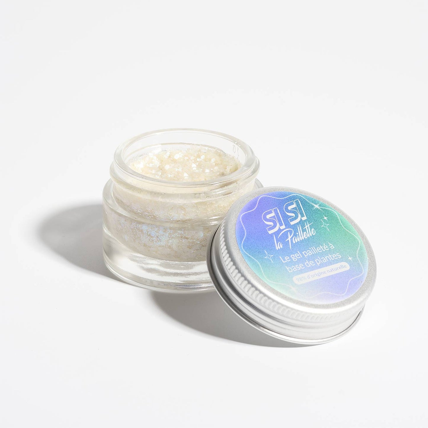 Gel pailleté Nuit blanche - 10ml