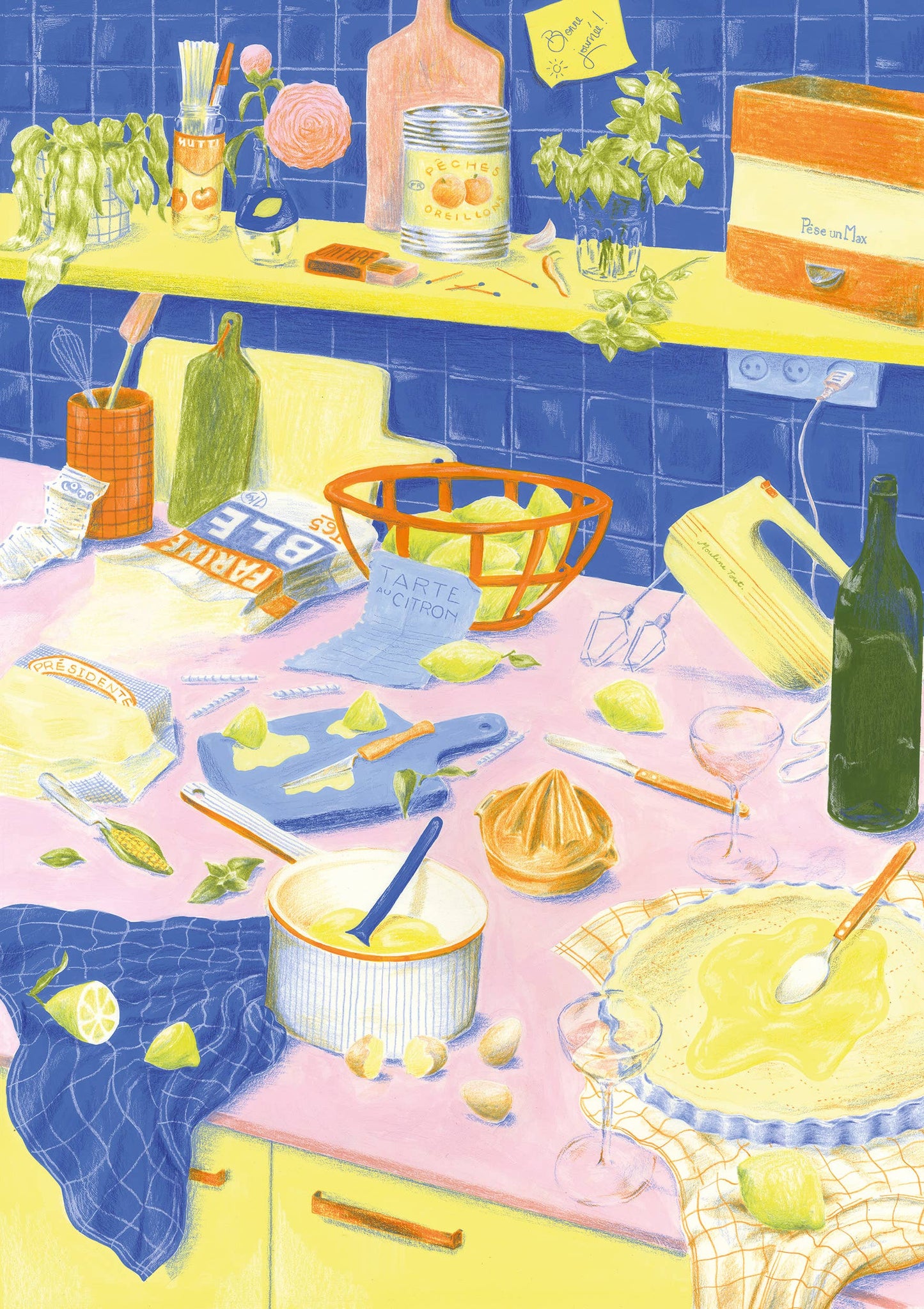 Jour Ferie - La tarte au citron puzzle 1000 pcs