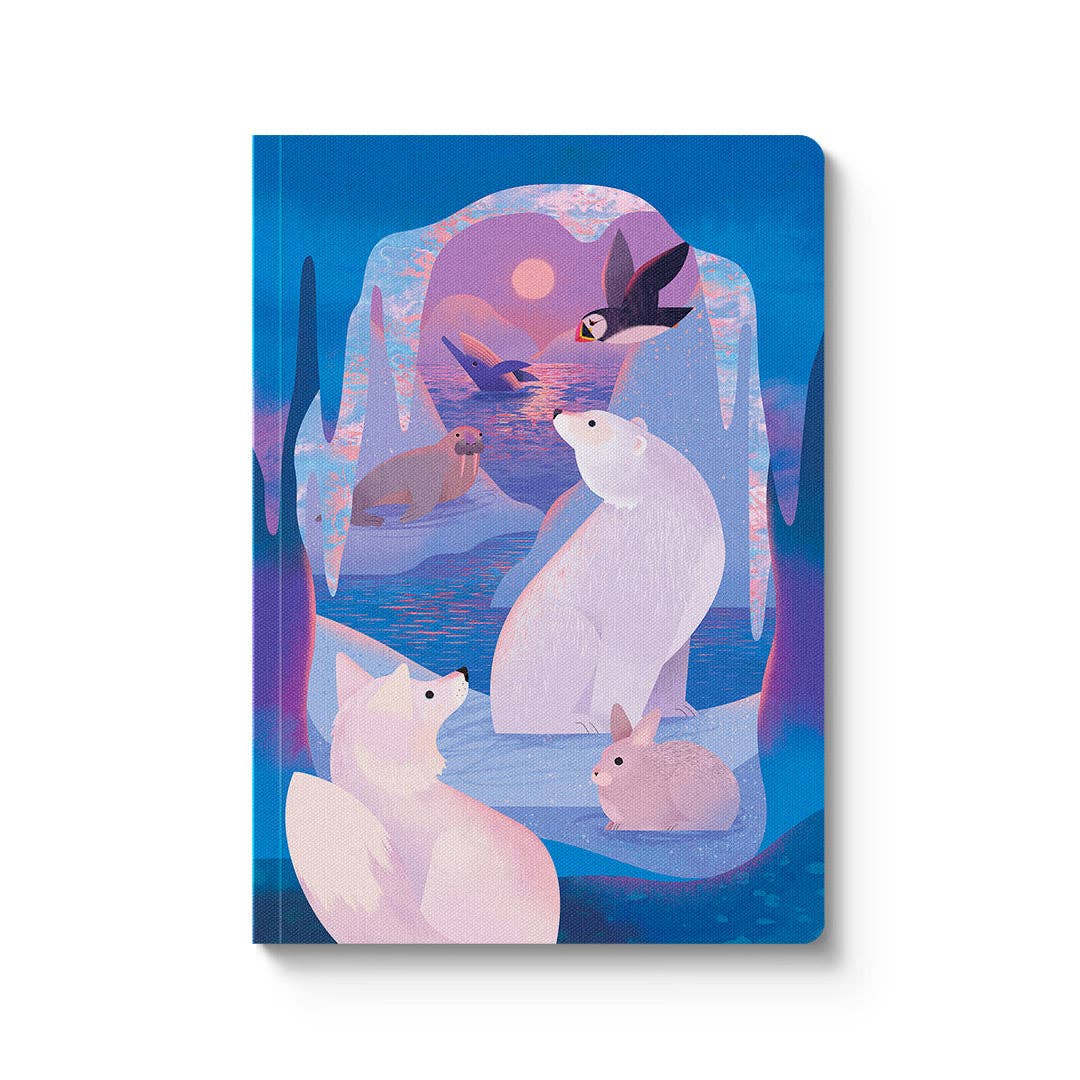 Carnet de notes Animaux de l'Arctique Broché (A5)