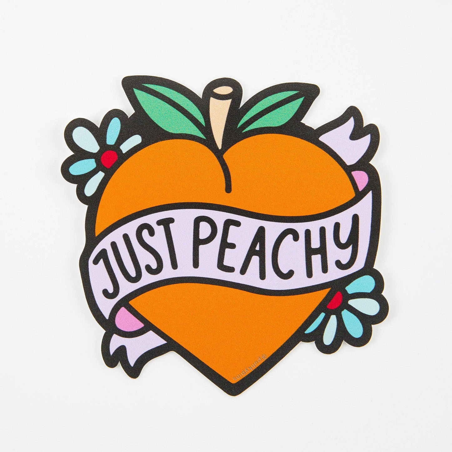 Punky Pins - Sticker vinyle Just Peachy