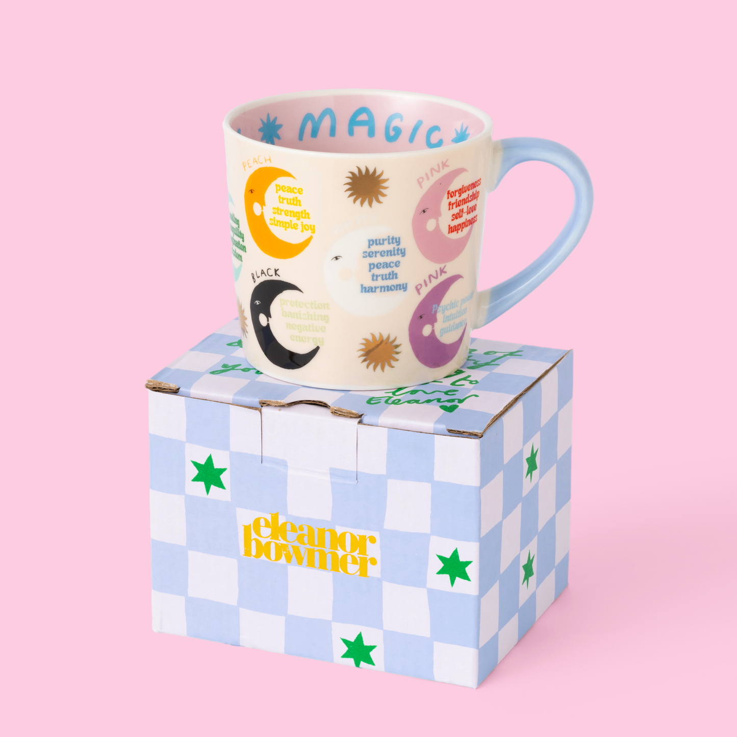 Eleanor Bowmer - Couleurs de la Magie Affirmations Tasse