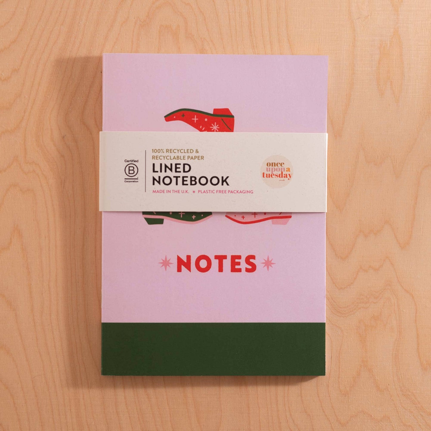 Good Tuesday (Once Upon a Tuesday) - Carnet de notes doublé A5 | Cowboy Boots