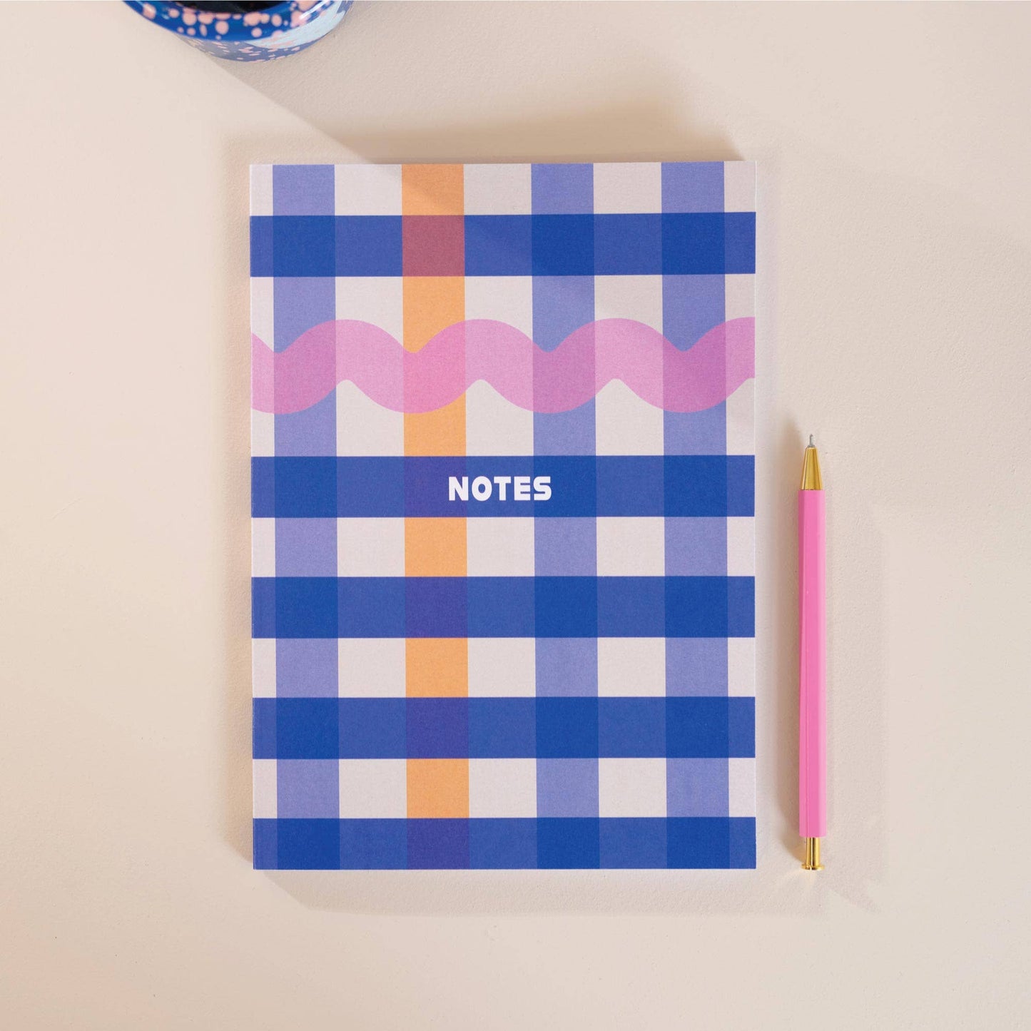 Good Tuesday (Once Upon a Tuesday) - Carnet à carreaux A5 Cobalt