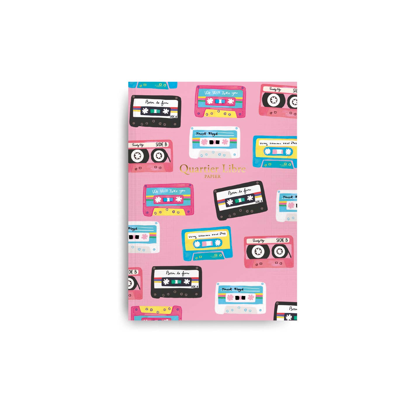Quartier Libre Papier - Petit carnet Mix Tape Quartier Libre
