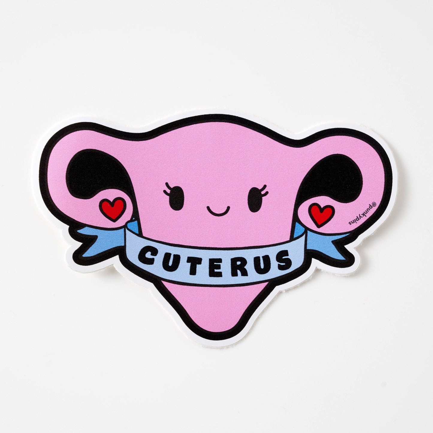 Punky Pins - Autocollant en vinyle Cuterus Uterus