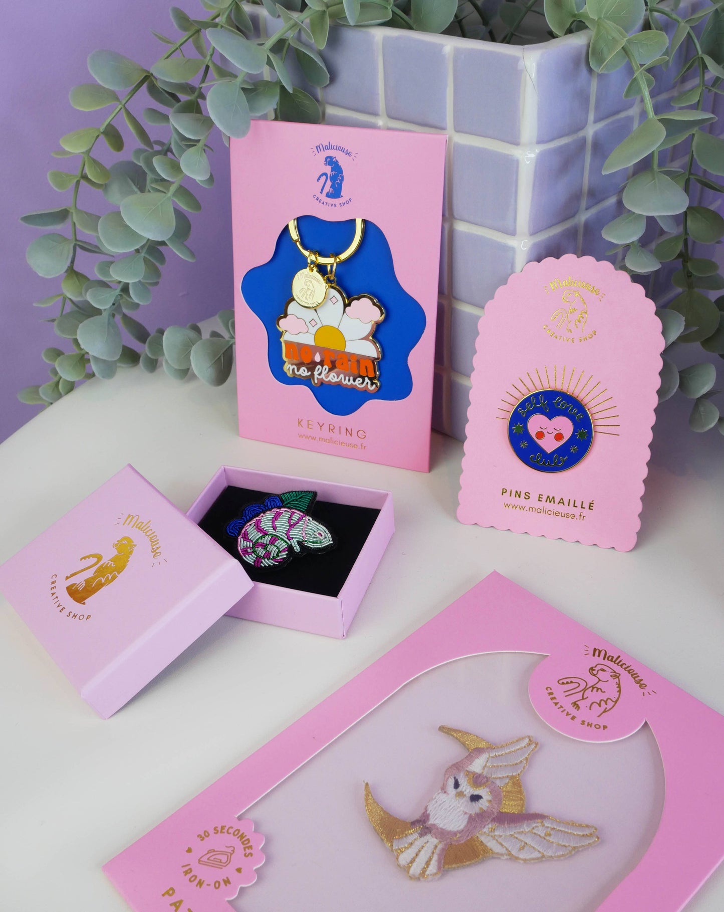 MALICIEUSE - Porte-Clé Self Love Club