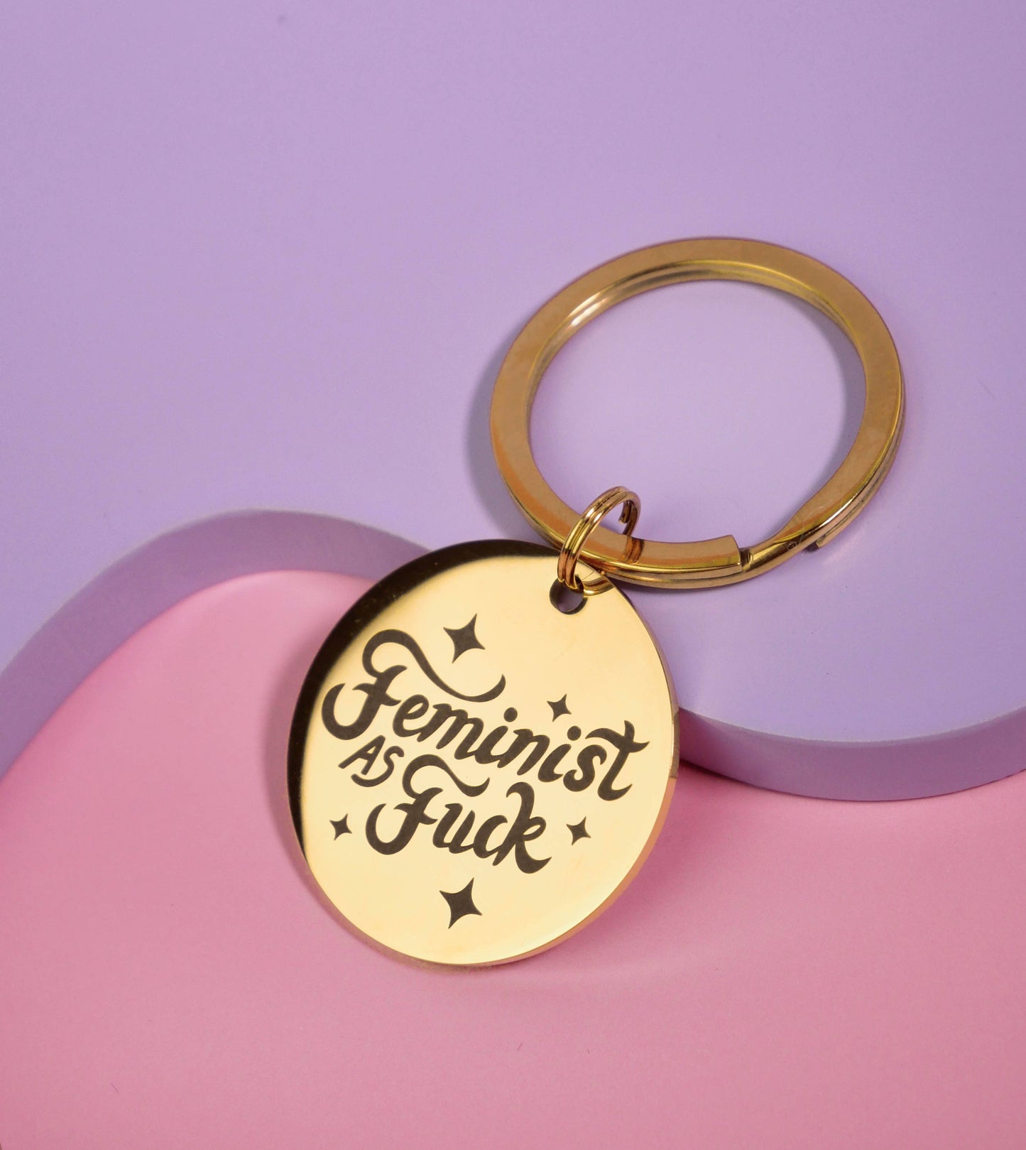 MALICIEUSE - Porte-Clé Feminist As Fuck