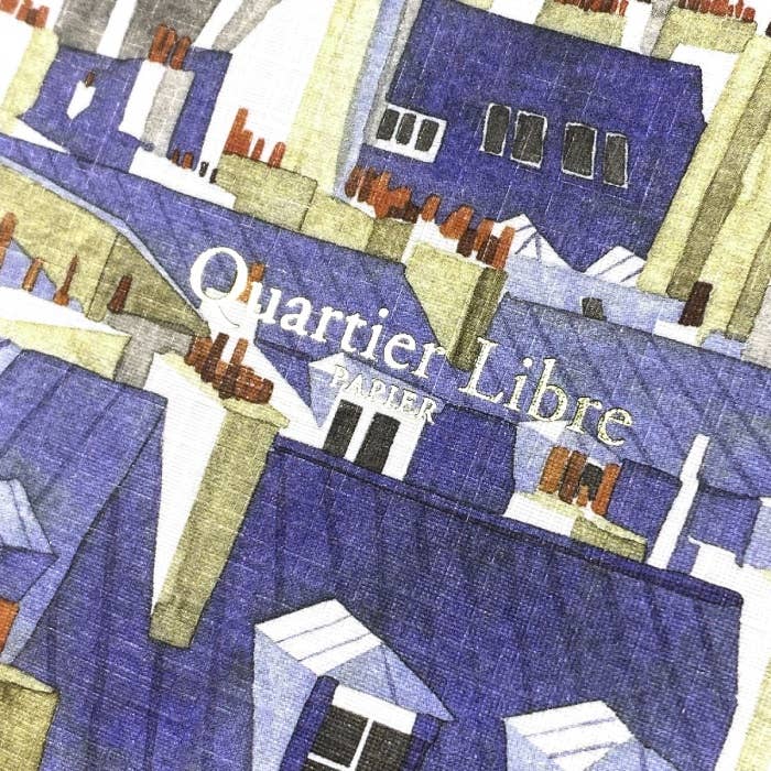 Quartier Libre Papier - Carnet Toits de Paris Quartier Libre