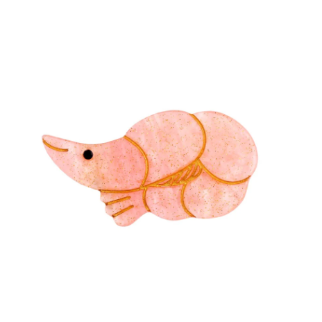 Barrette Coucou Suzette - Crevette