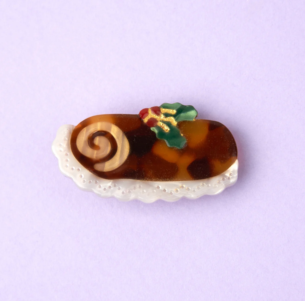 Barrette Coucou Suzette - bûche