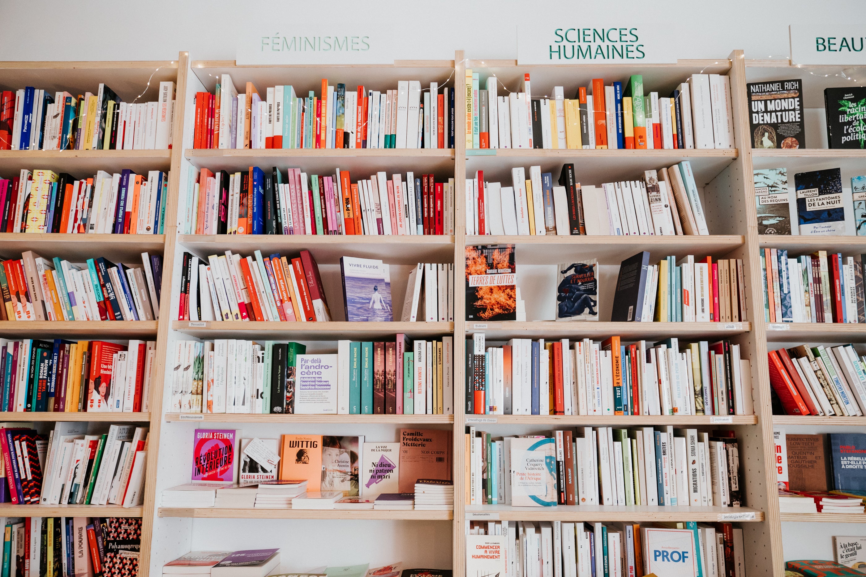 sélection de livres féministes