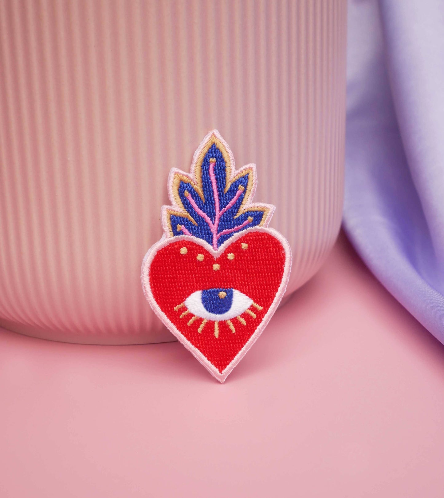 MALICIEUSE - Patch thermocollant Coeur Ex Voto