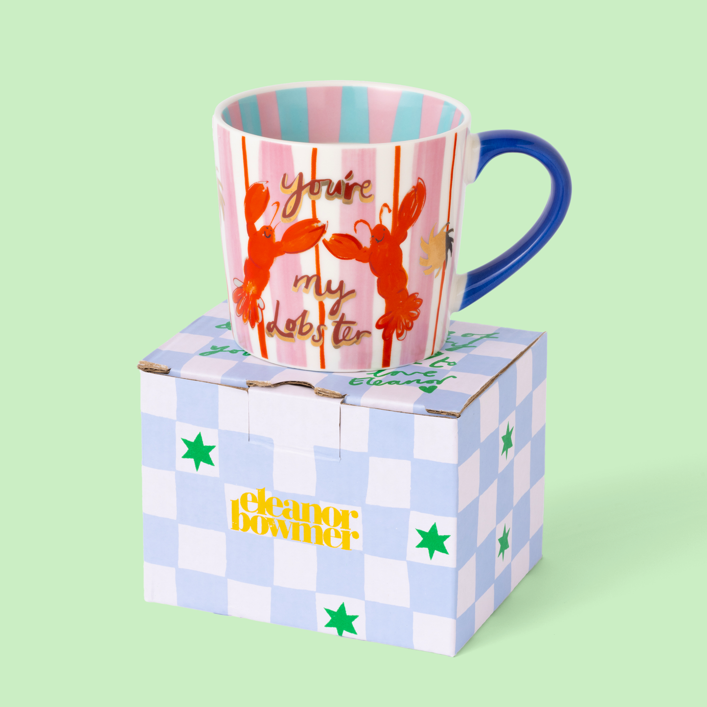 Eleanor Bowmer - Tu es ma tasse homard à rayures