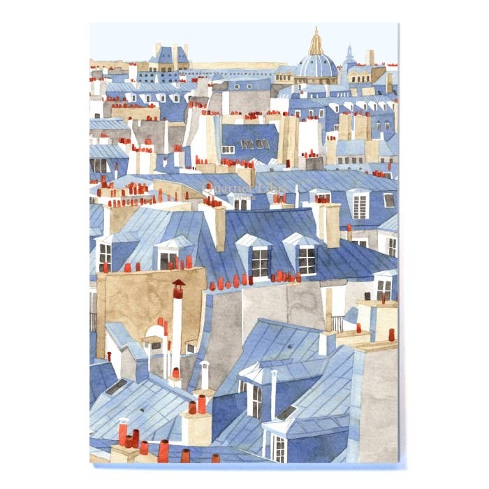 Quartier Libre Papier - Carnet Toits de Paris Quartier Libre