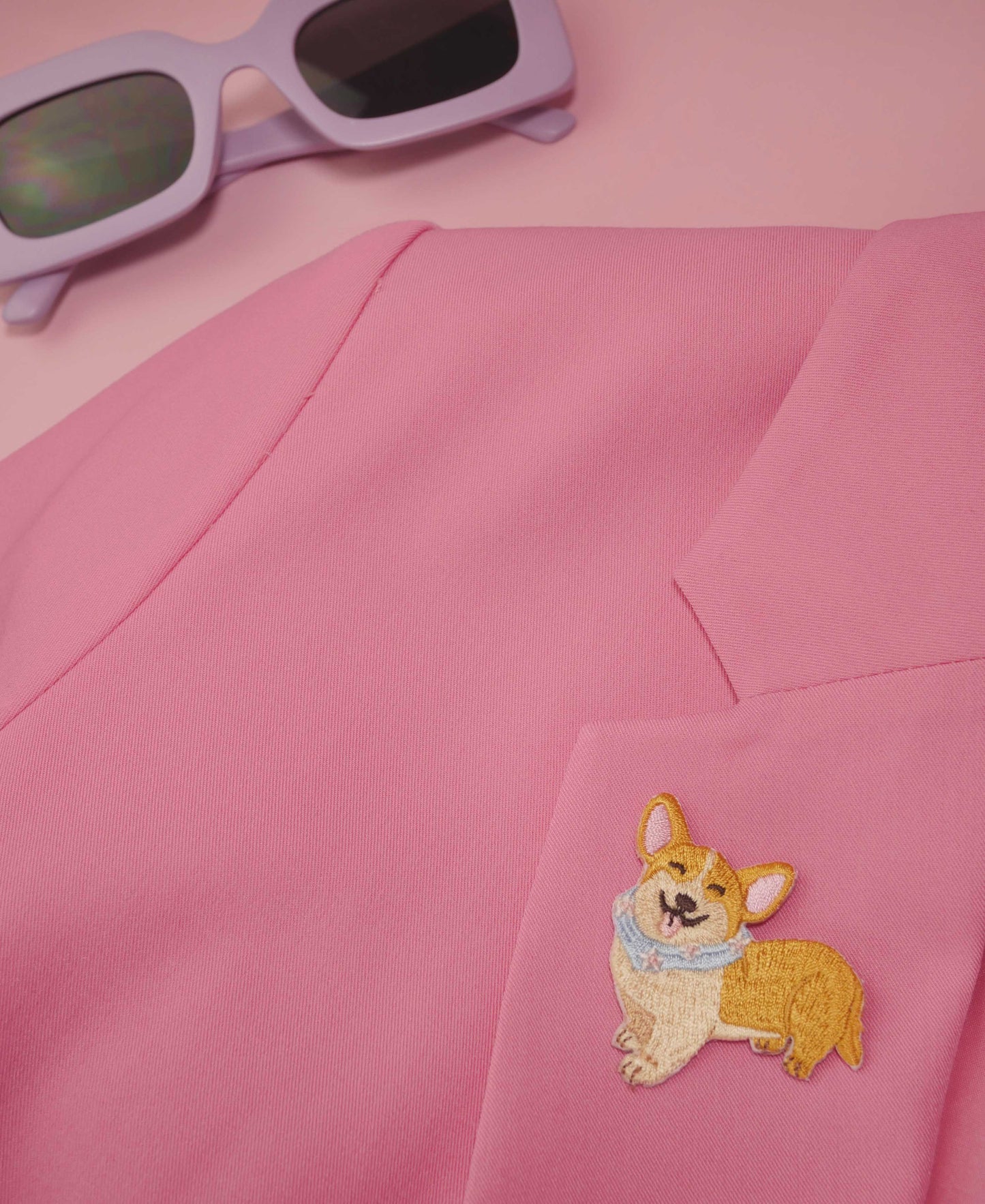 MALICIEUSE - Patch thermocollant Corgi