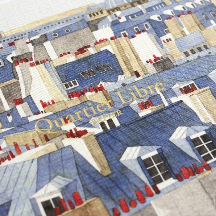 Quartier Libre Papier - Petit carnet Toits de Paris Quartier Libre