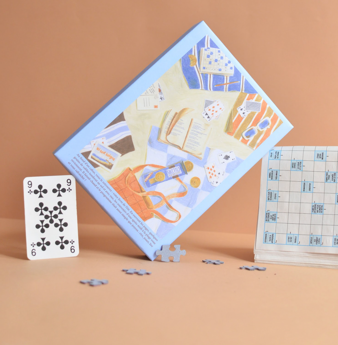 Jour Ferie - Du sable entre les pages puzzle 500 pcs