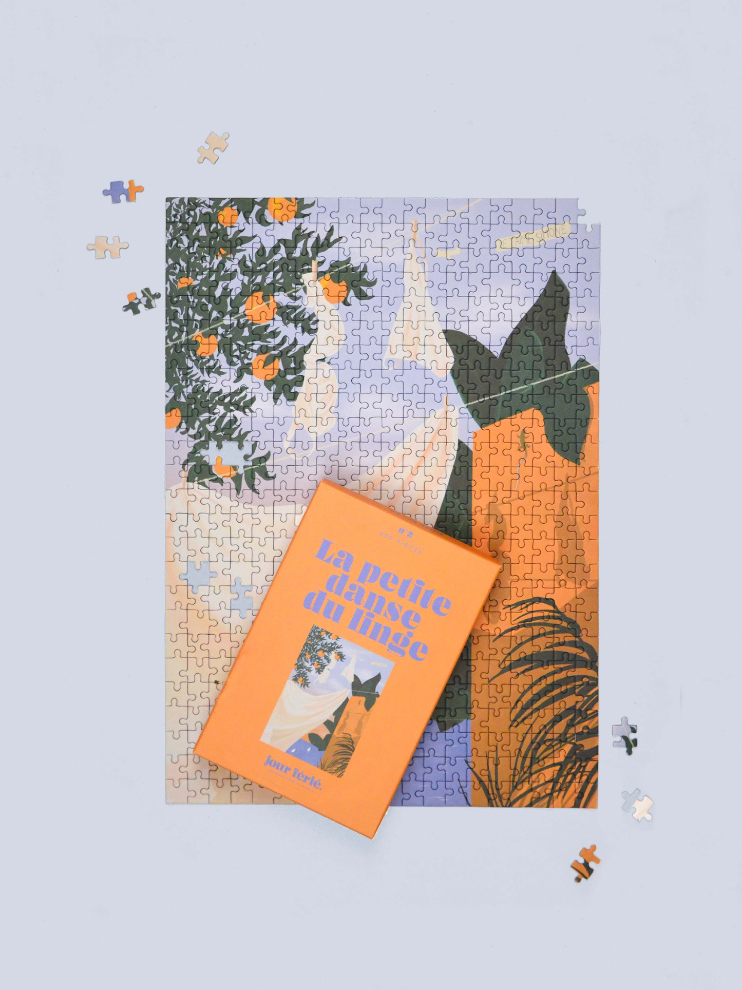 Jour Ferie - La petite danse du linge puzzle 500 pcs