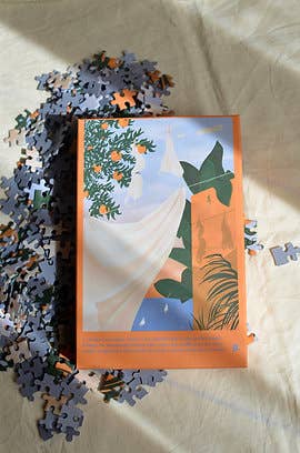 Jour Ferie - La petite danse du linge puzzle 500 pcs