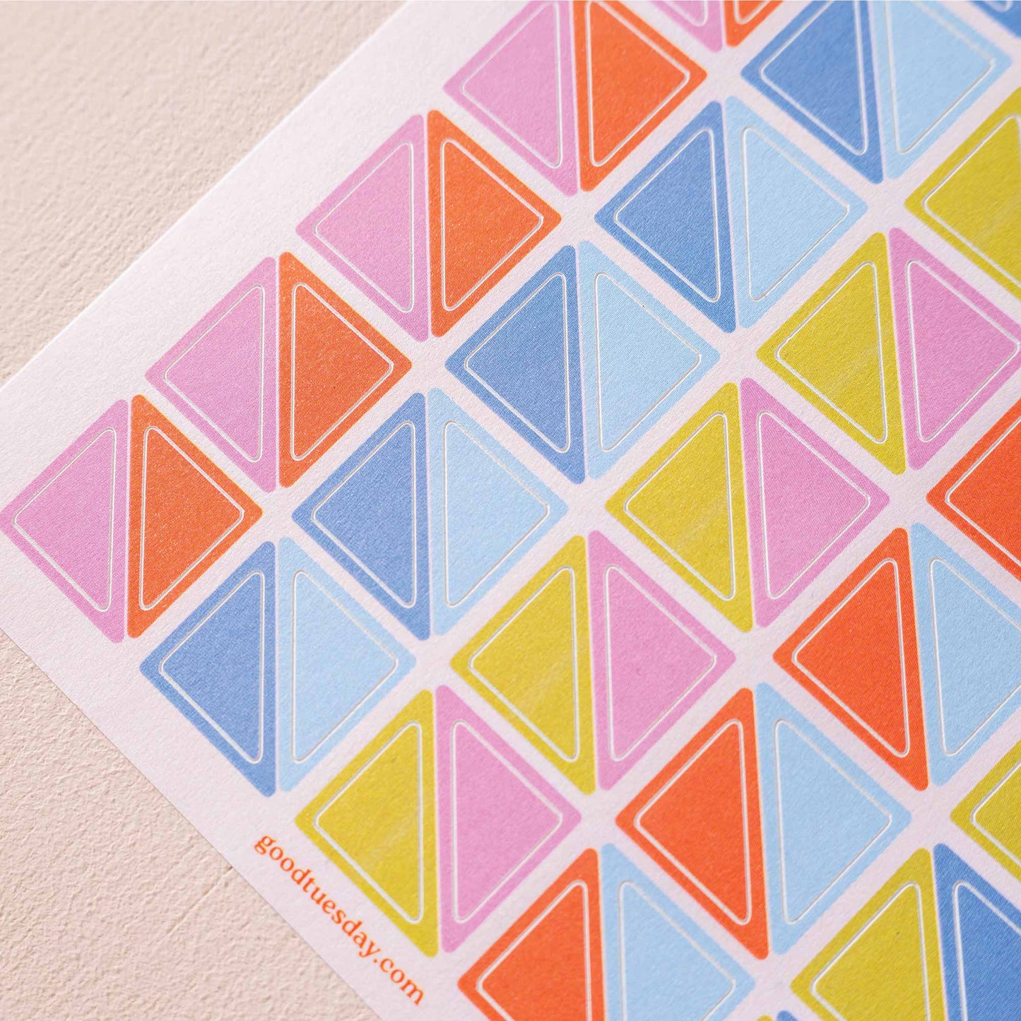 Good Tuesday (Once Upon a Tuesday) - Autocollants de planificateur Corner & Dot | Autocollants en papier recyclé