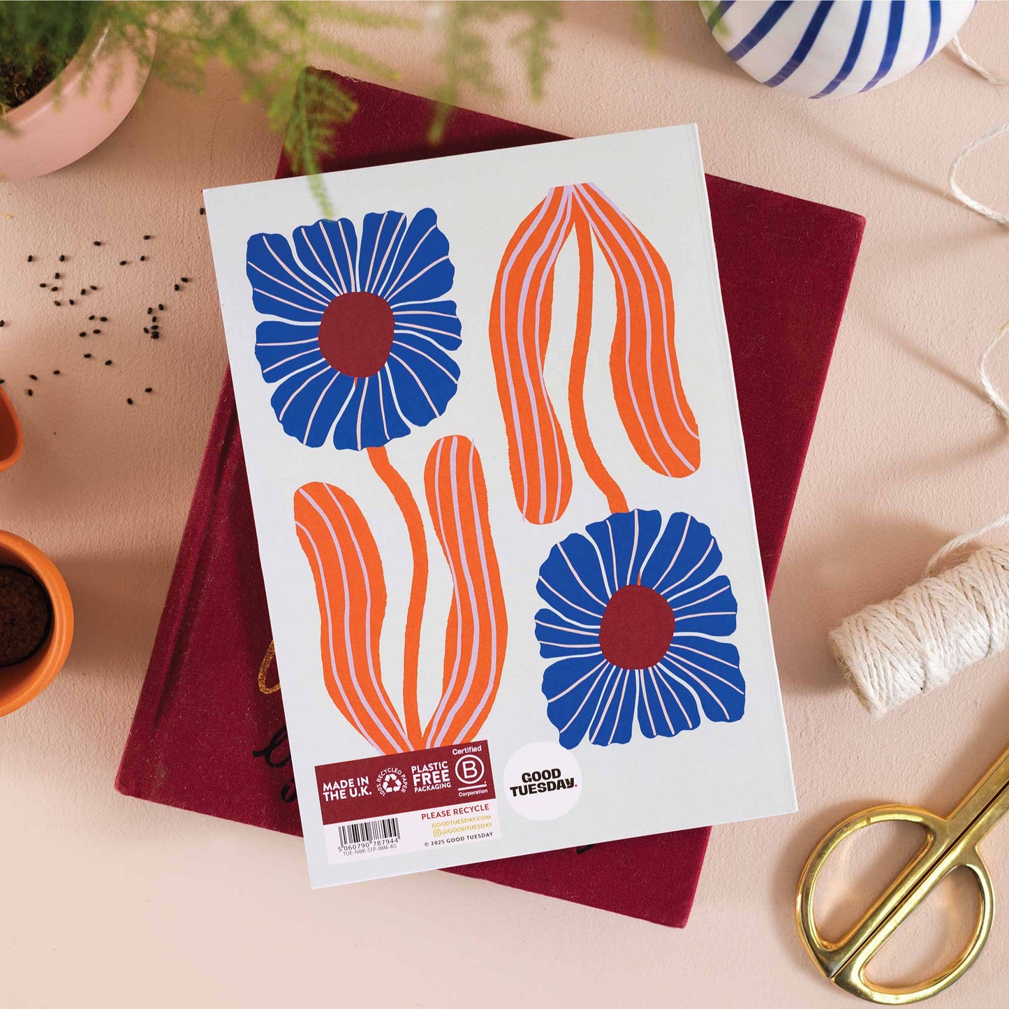 Good Tuesday (Once Upon a Tuesday) - Carnet A5 en fleurs