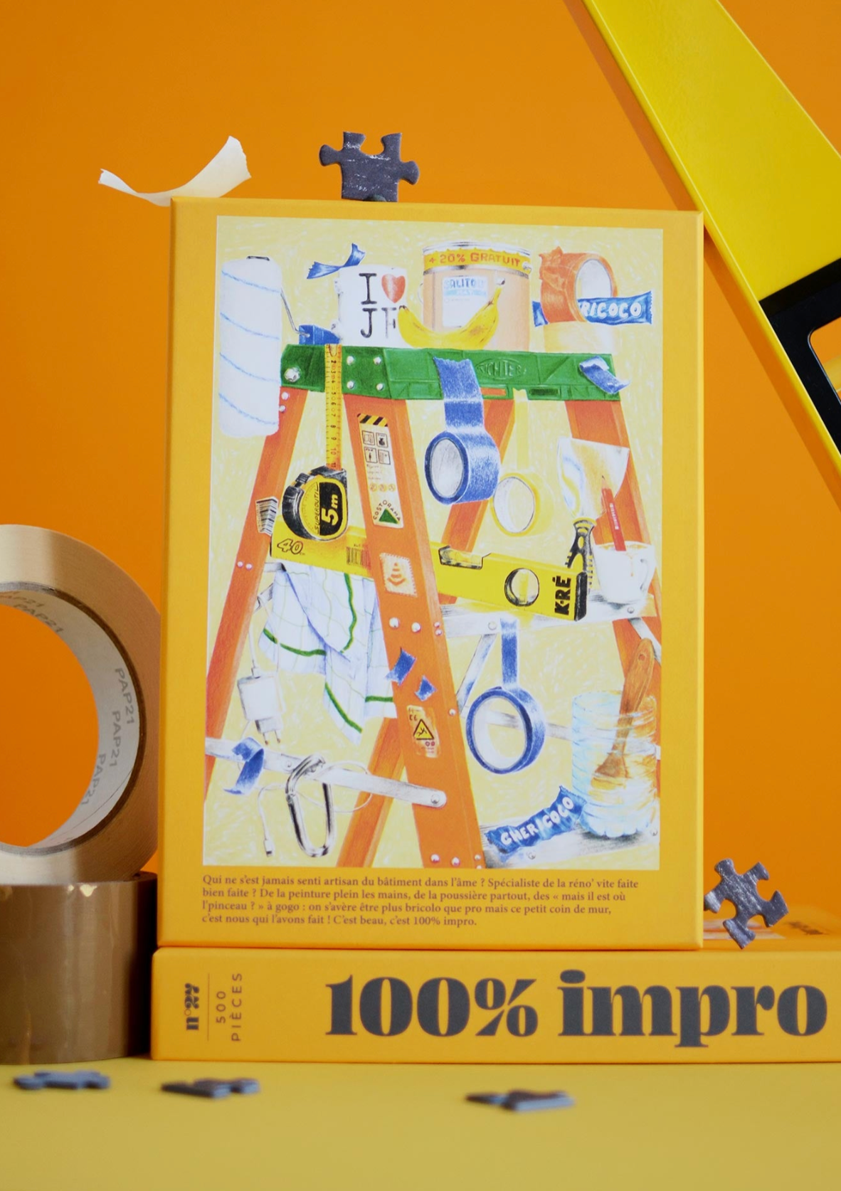 Jour Ferie - 100% Impro puzzle 500 pcs