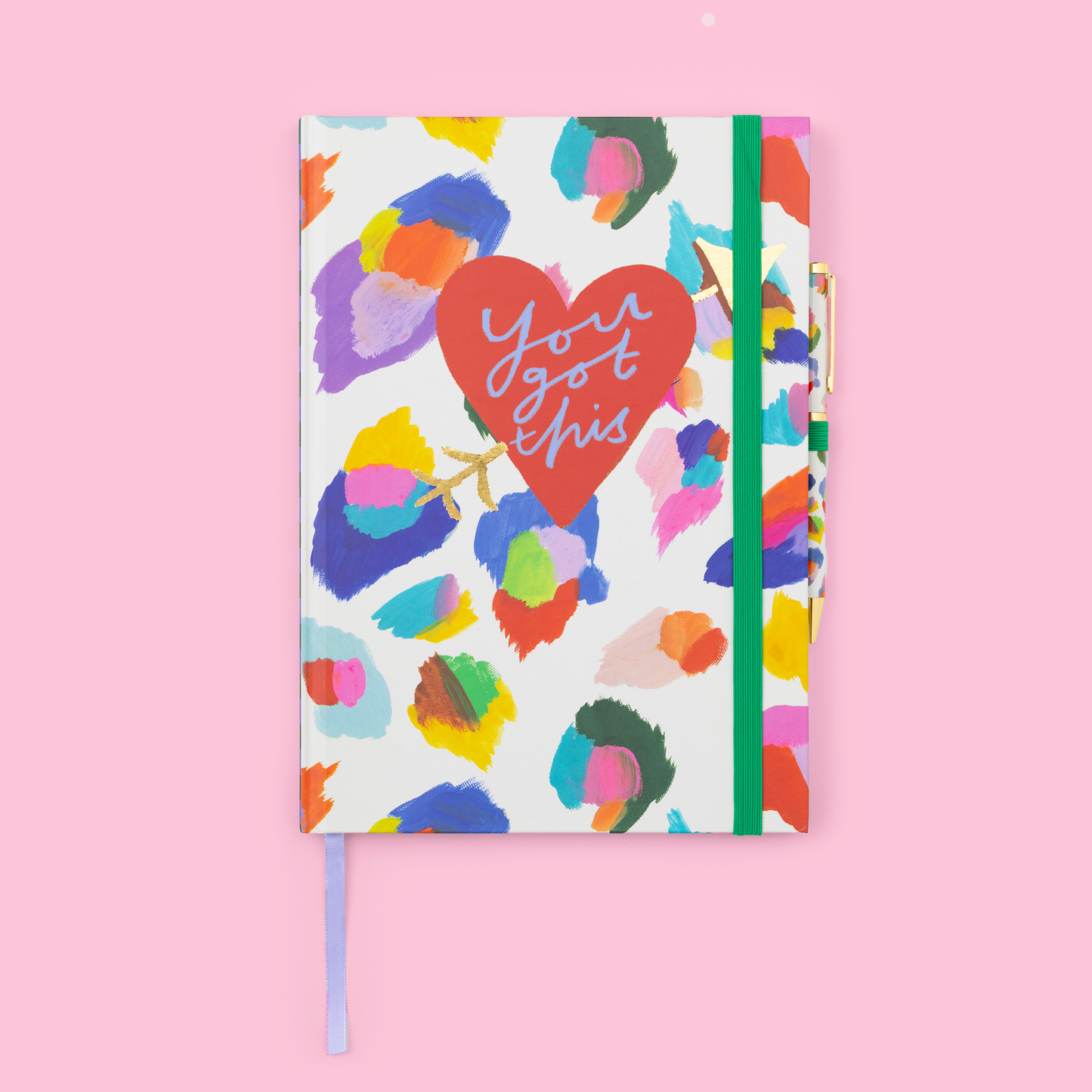 Eleanor Bowmer - Ensemble carnet et stylo "You Got This Leopard"