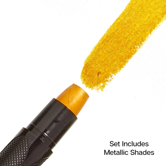 Crayons gel pour techniques mixtes - 48 couleurs