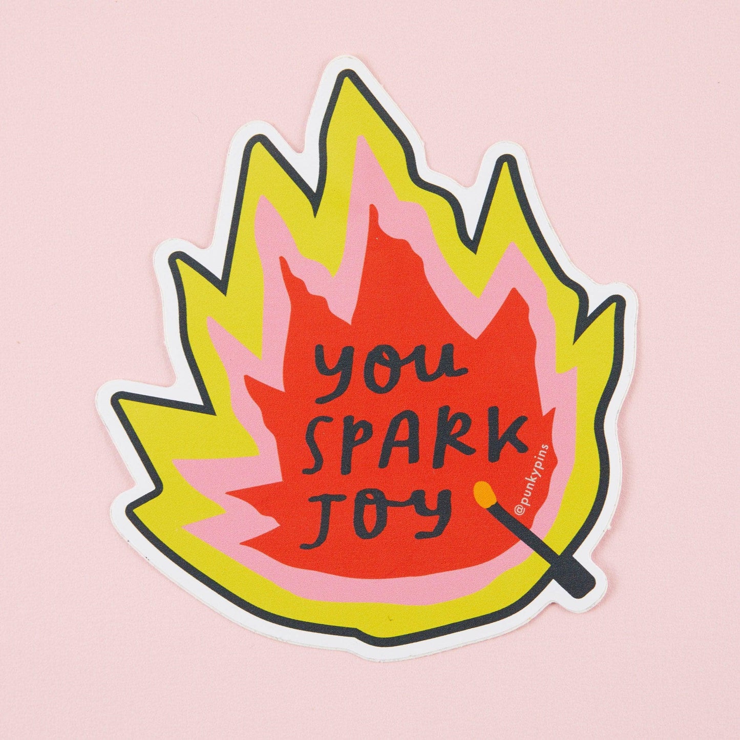 Punky Pins - Autocollant vinyle You Spark Joy