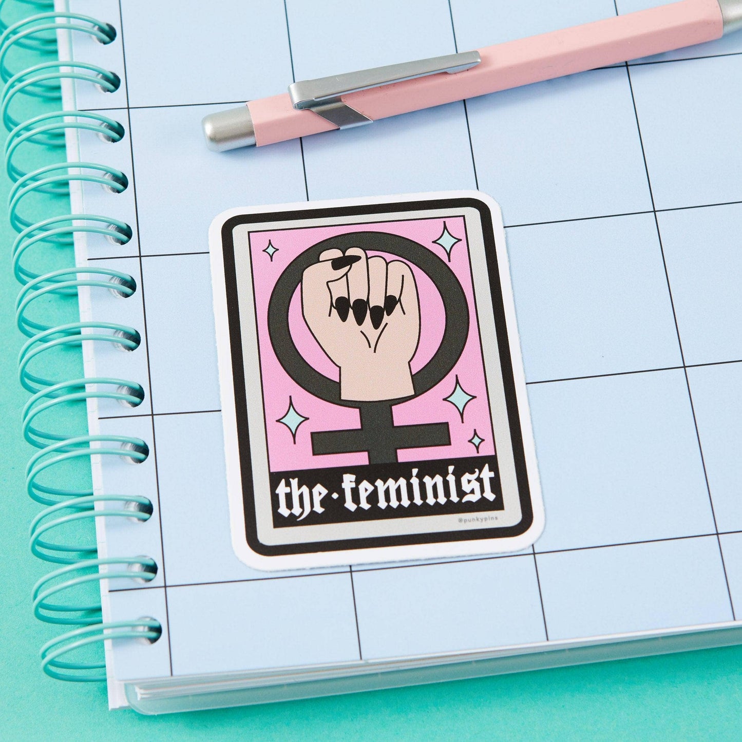 Punky Pins - Sticker vinyle The Feminist