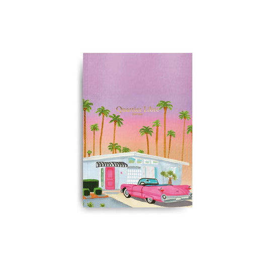 Quartier Libre Papier - Petit carnet Palm Springs Quartier Libre
