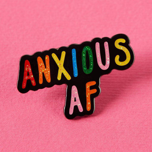 Punky Pins - Broche en émail AF Anxious