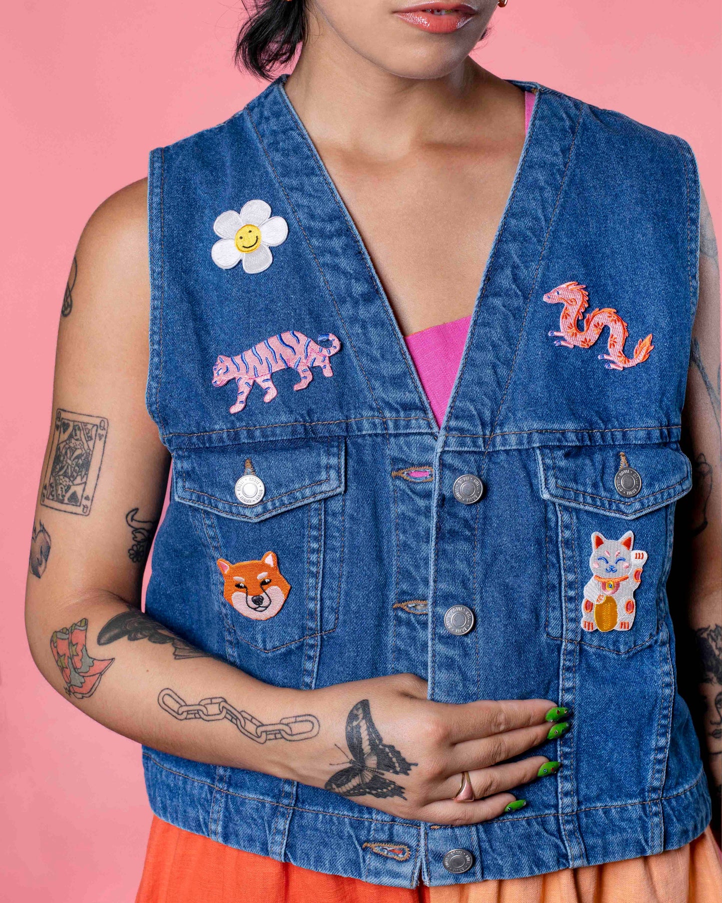 MALICIEUSE - Patch Thermocollant Tigre