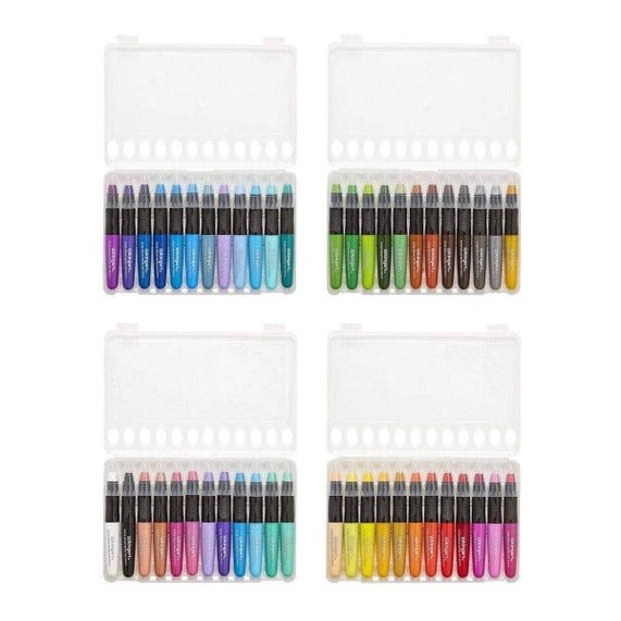 Crayons gel pour techniques mixtes - 48 couleurs