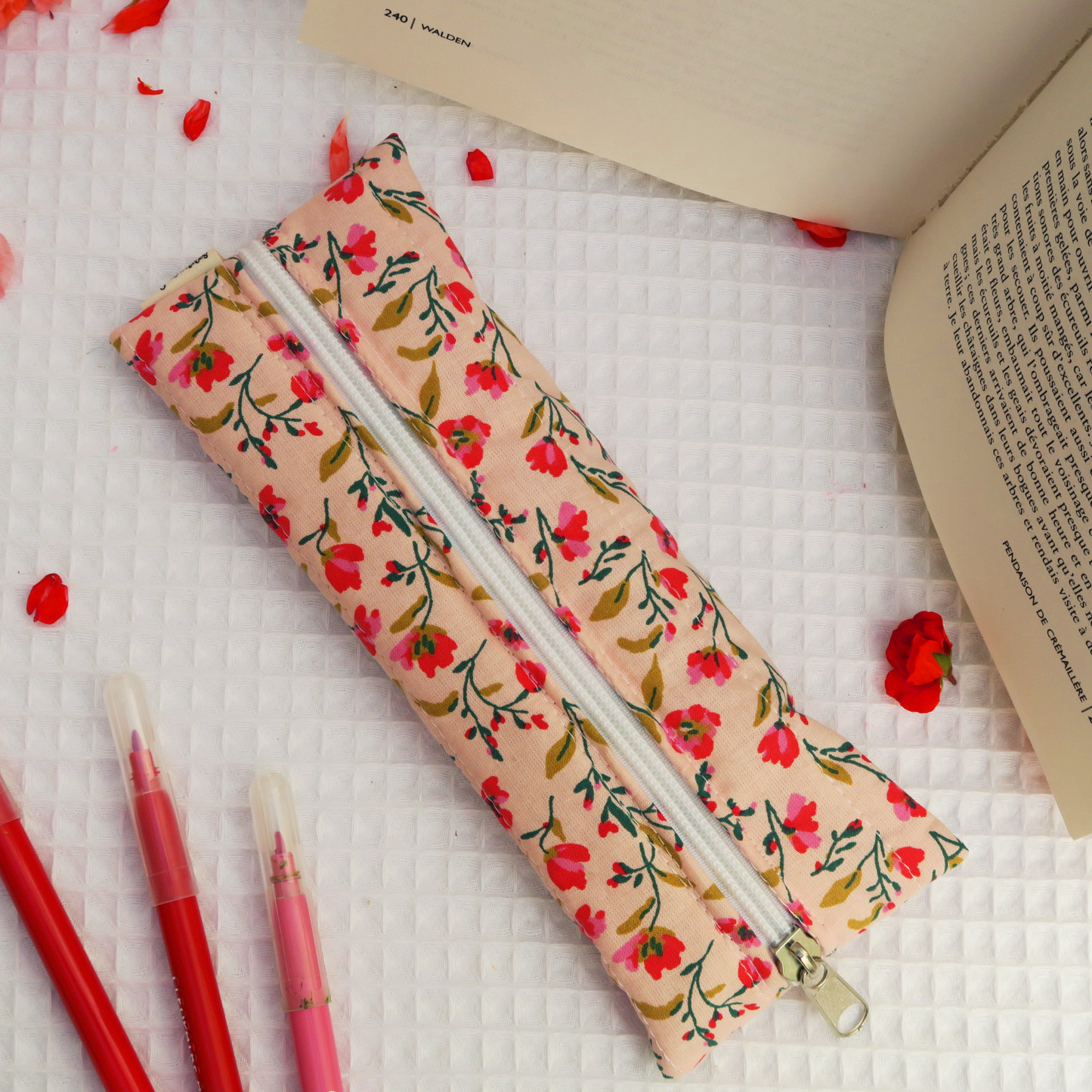 Trousse plate en coton - Vagabones