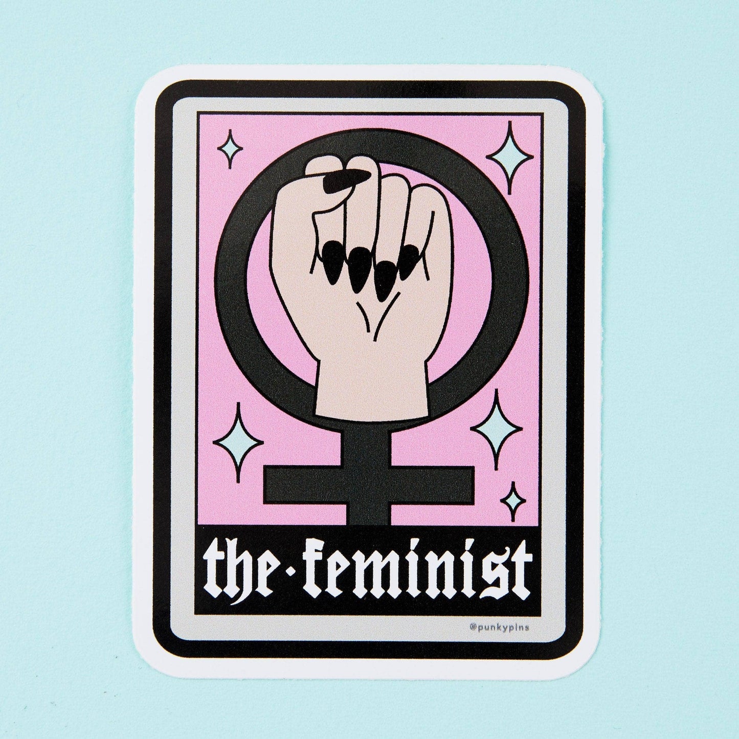 Punky Pins - Sticker vinyle The Feminist