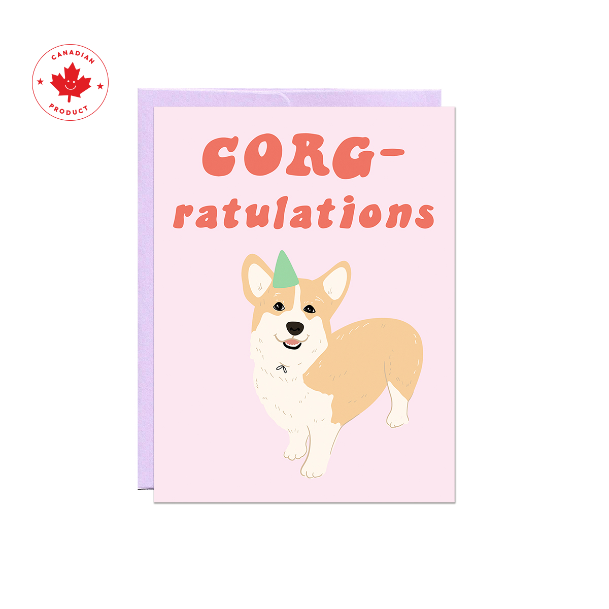 Party Mountain Paper co. - Corg-rulations | Carte de félicitations