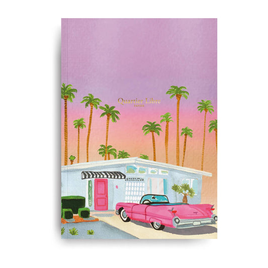 Quartier Libre Papier - Carnet Palm Springs Quartier Libre