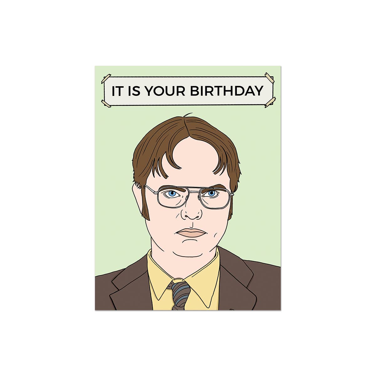 Party Mountain Paper co. - Dwight Birthday | Carte d'anniversaire