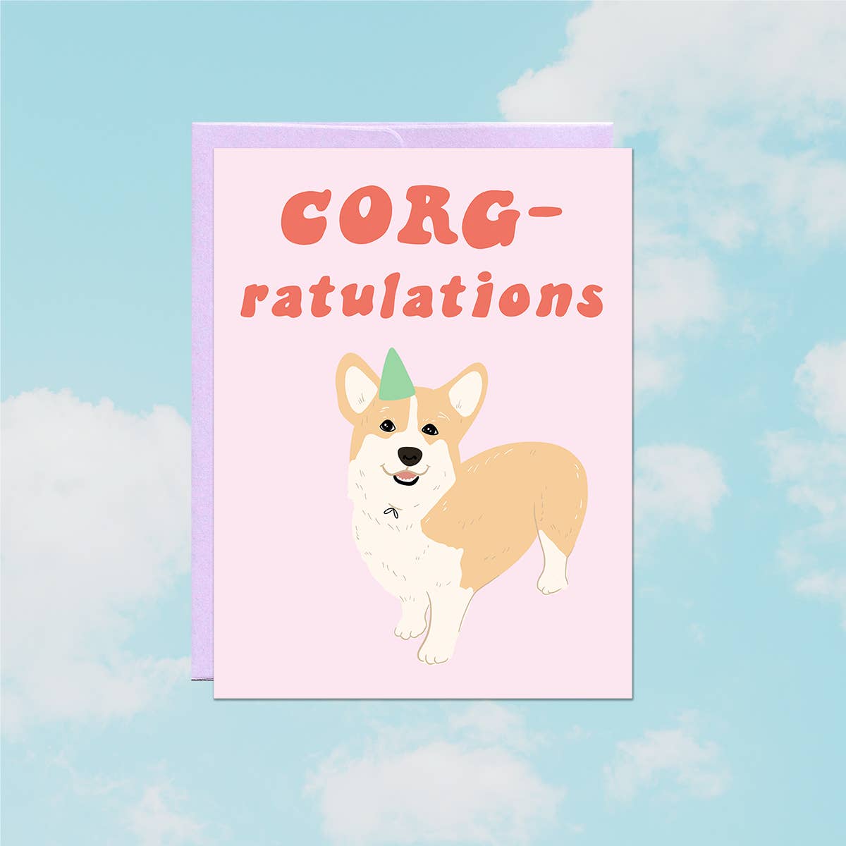 Party Mountain Paper co. - Corg-rulations | Carte de félicitations