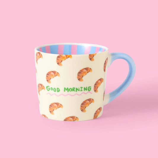 Eleanor Bowmer - Mug Croissant Bonjour