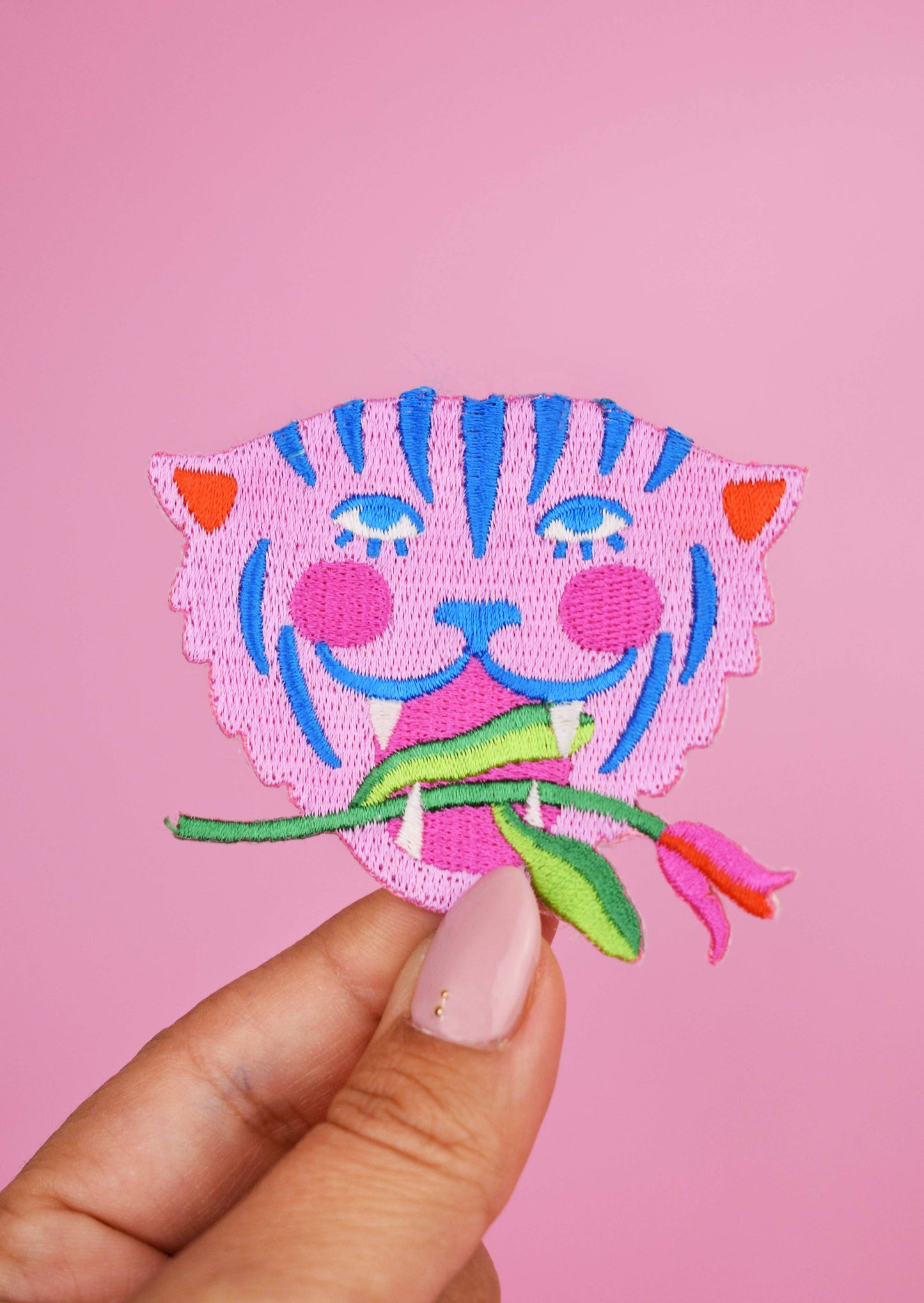 MALICIEUSE - Patch Thermocollant Tiger Pink Limistic