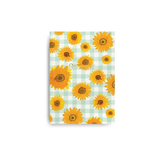 Quartier Libre Papier - Petit carnet Tournesols Quartier Libre