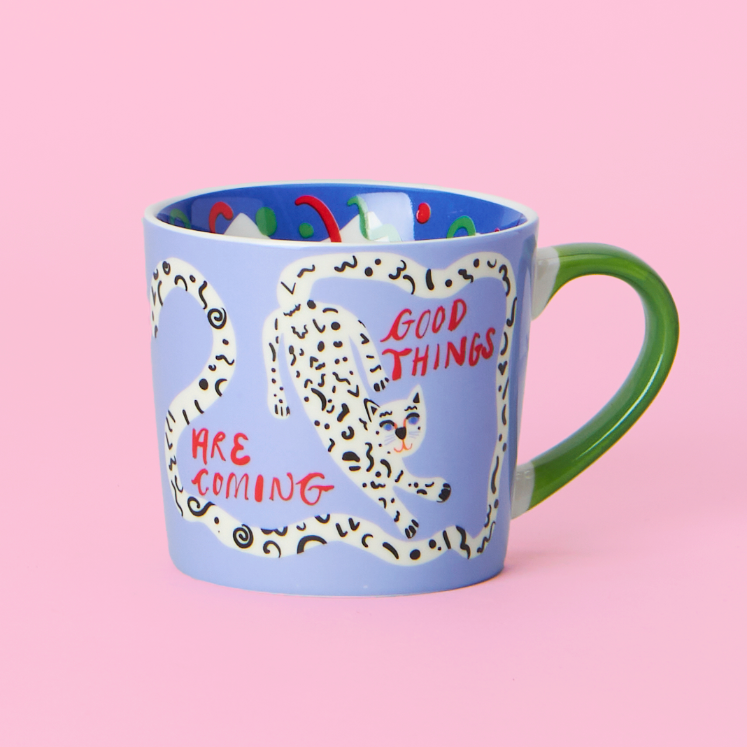 Eleanor Bowmer - Tasse « Good Things Are Coming »